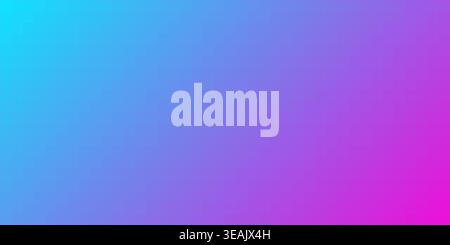 Neon pixel gradient bg. Blue, pink and purple gradient background. Abstract digital pattern with square elements grid. Vibrant cyber futuristic Stock Vector