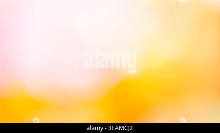 Soft pastel pink and yellow gradient abstract background for a minimal aesthetic Stock Photo