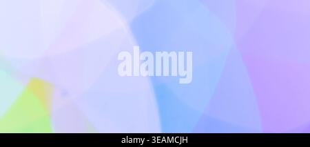 Pastel blue and purple abstract blurred background with soft light bokeh effect Stock Photo