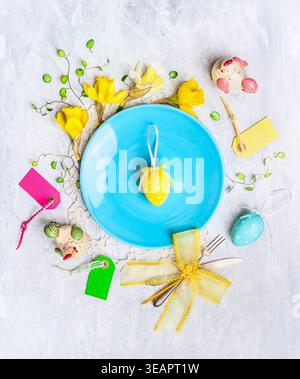 easter, table cover, easter decoration, easters, table covers, easter decorations Stock Photo