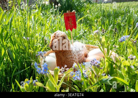 easter, easter nest, easters Stock Photo