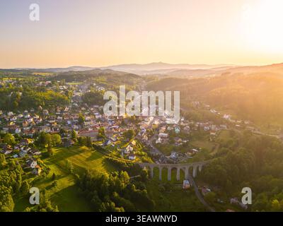 Homes dot the land in the village of El Tule, in Texiguat, Honduras ...