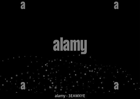 wavy splash particles circles abstract background Stock Vector