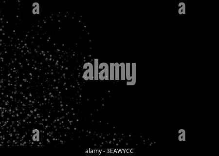 wavy particles splash circles abstract background Stock Vector