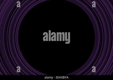 abstract wave circle lines frame background Stock Vector