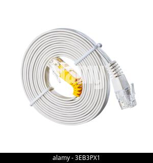 cable, computer cable, rj plug connection, cables, computer cables Stock Photo