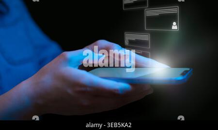 chat, chatbot, chatgpt, chats Stock Photo