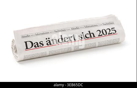 das ändert sich, 2025 Stock Photo