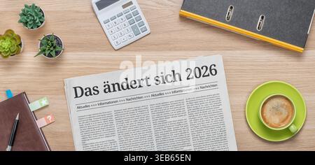 das ändert sich, 2026 Stock Photo