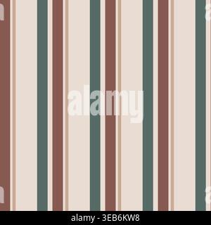Vector seamless vertical stripes pattern design. Vintage Stripes Background Stock Vector