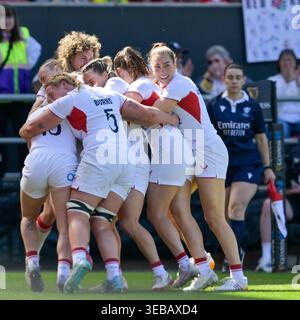 Vector Guns Roses Welsh supporters during the Women's Rugby League World Cup Group A ...
