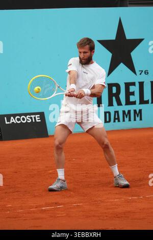 Daniel Merida (SPA) vs Corentin Moutet (FRA) during Masters Series ...