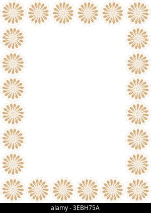 Vector colorful frame for text. Modern Art graphic template. Geometric empty frame Stock Vector