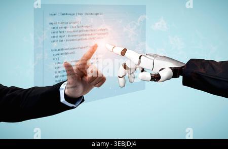 AI assistant enhance programming task manager functionality and automate user interface coding with improved error handling and interaction flow Vouch Stock Photo