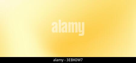 Pastel yellow gradient background. Smooth butter cream blur texture wallpaper. Pale yellow gold flowing liquid effect backdrop for banner, flyer, presentation, poster. Vector abstract universal cover Stock Vector