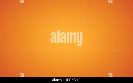 Seamless African Pattern with Geometric Circles and Tribal Ethnic Motifs in Traditional Vibrant Colors Vector Illustration Stock Vector