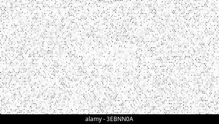 Pattern abstract halftone dots background grayscale noise texture. Random scatter pixel grid modern minimal design Stock Vector