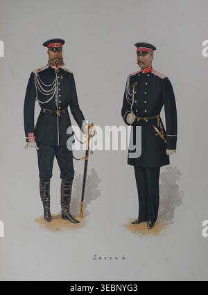 Naval Uniform of the adjutant general, admirals, generals and rear ...