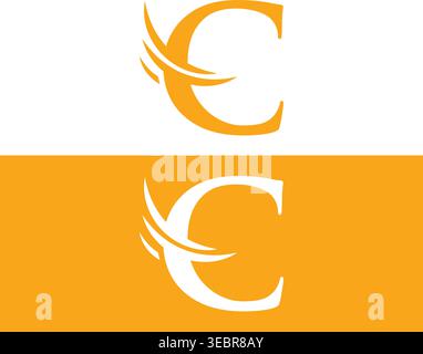 Letter C Logo Stock Vector