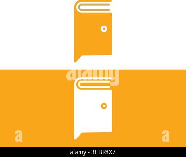 Books Vector Illustration Simple Colorful Book Pile Icon Stock Vector