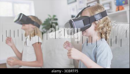 Children wearing VR headsets on September 26, 2026 in Hong Kong. (Photo ...