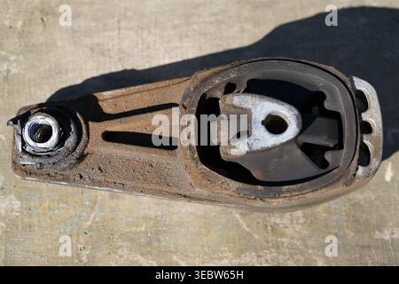 soporte motor central Stock Photo