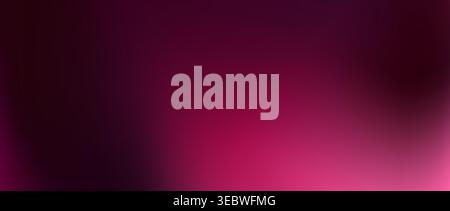 Dark plum color gradient background. Abstract cherry gradation wallpaper. Blurred smooth deep red backdrop. Luxury elegant burgundy texture for banner, flyer, presentation. Vector illustration Stock Vector