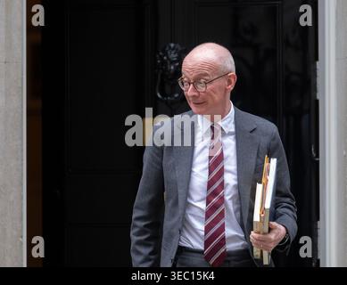 Downing Street, London, UK. 28th Apr, 2026. Government Ministers leave 10 Downing Street after the weekly Cabinet Meeting: Pat McFadden MP, Chancellor of the Duchy of Lancaster. Credit: Malcolm Park/Alamy Live News Stock Photo