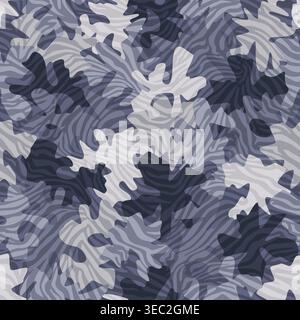 Modern abstract animal print background featuring hand-drawn style Stock Vector