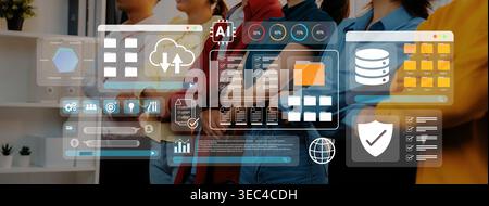 Digital file management system improves collaboration, enhances workflow, and supports secure cloud storage Parse Stock Photo