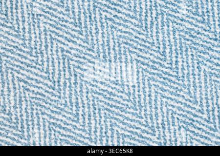 Blue and white striped fabric texture as a background Stock Photo