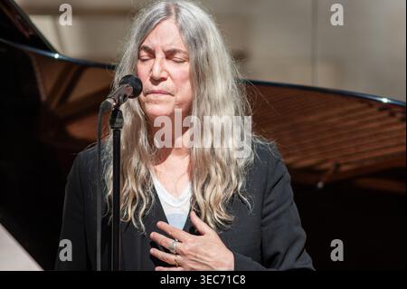 Patti Smith, Princess of Asturias Award 2026 for Arts arrives at ...