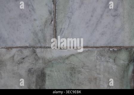 A Gray Marble Slab Wall Stock Photo