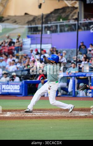A baseball pitcher in action Stock Photo
