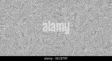 Monochrome Fine Grain Noise Texture Abstract Static Background Pattern Stock Vector