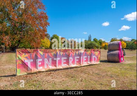 Hay Bale competition  in Tenterfield Stock Photo