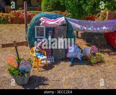 Hay Bale competition  in Tenterfield Stock Photo
