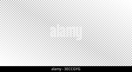 White gradient backdrop on transparency grid. Abstract vector background. Graphic element suitable for design or digital art. Stock Vector
