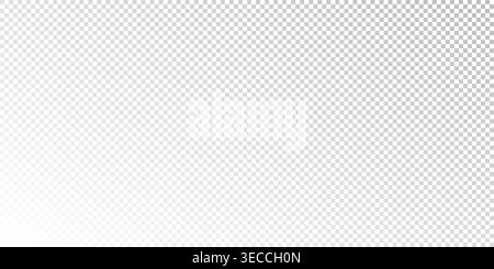 White gradient backdrop on transparency grid. Abstract vector background. Graphic element suitable for design or digital art. Stock Vector