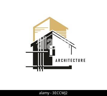 Building construction and repair icon or sign Stock Vector