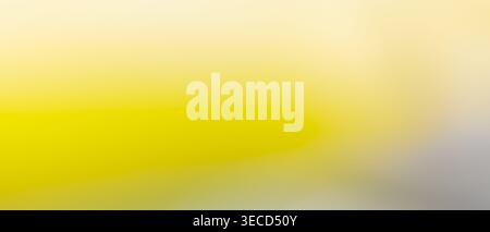 Soft abstract background with bright yellow and cream gradient blend for design and wallpaper use Stock Photo