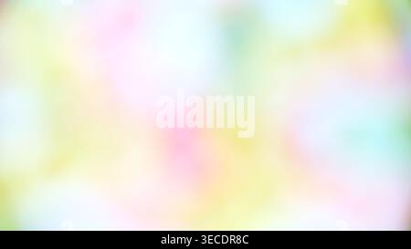 Colorful blurred background creates a soft and vibrant backdrop for various design elements or artistic projects Stock Photo