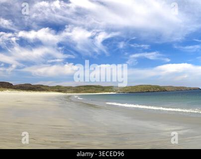 Reef Beach Isle of Lewis Scotland Stock Photo