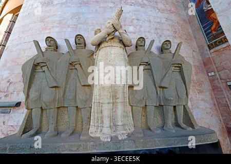Palazzo delle Poste e Telegrafi in Agrigento, Sicily, Agrigento, Sicily, Italy. Stock Photo