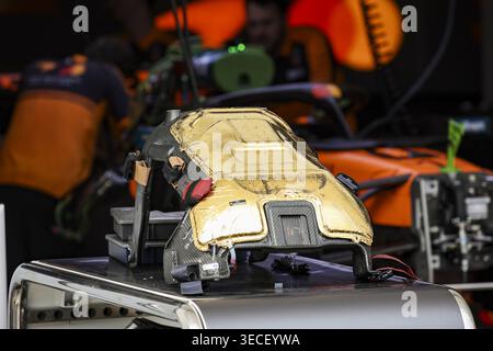 McLaren F1 Team MCL40, mechanical detail rear diffuser during the 2026 ...