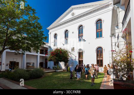 Campus of Stellenbosch University located in Western Cape province of South Africa and well known for its driving knowledge, innovation and transforma Stock Photo