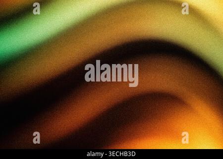 Warm earthy tan and brown grainy wavy gradient Stock Photo