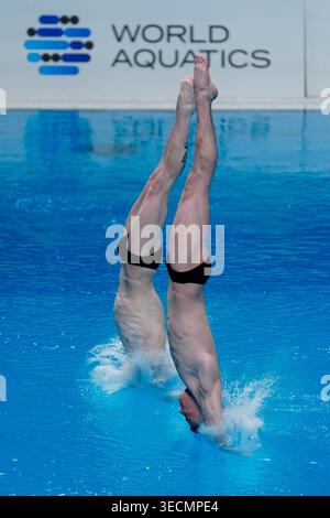 Nikita Shleikher And Ruslan Ternovoi Compete In The Men s 10m Nikita Shleikher And Ruslan Ternovoi Compete In The Men s 10m