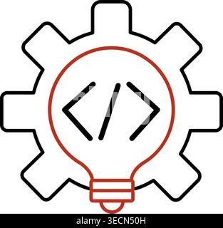 Development icon. Web Development Concept, Website Coding. Vector illustration Stock Vector