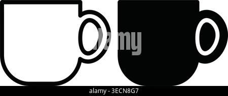 Black smartphone icon outline vector Stock Vector